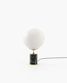 Laskasas MARCEL Table & Desk Lamp Nero Marquina Polished Marble - Araco Interiors