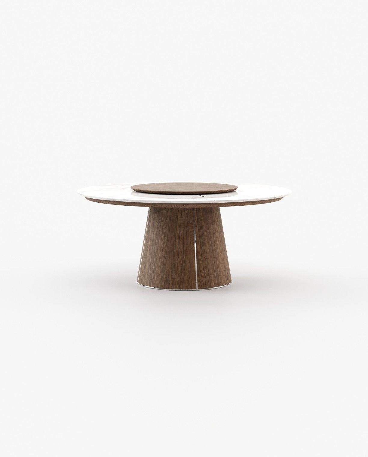 Laskasas MARILYN Dining & Bar Table Walnut Veneer Matte - Araco Interiors