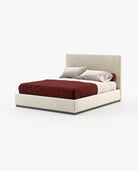 Laskasas MARLIN Bed & Headboard Vienna Cream - Araco Interiors