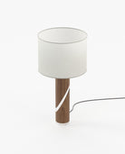 Laskasas MARTIN Table & Desk Lamp Walnut Veneer Matte - Araco Interiors