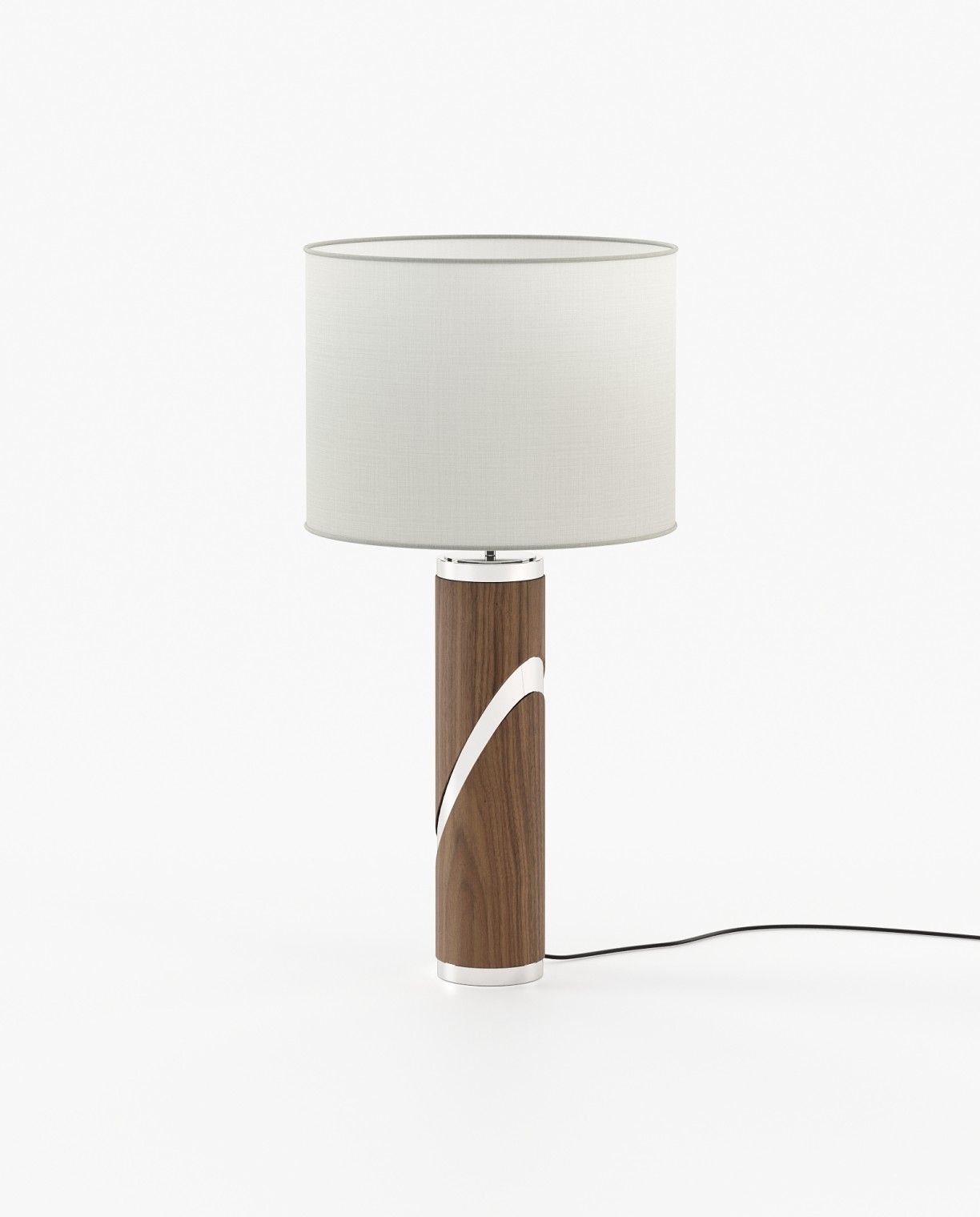 Laskasas MARTIN Table & Desk Lamp Walnut Veneer Matte - Araco Interiors