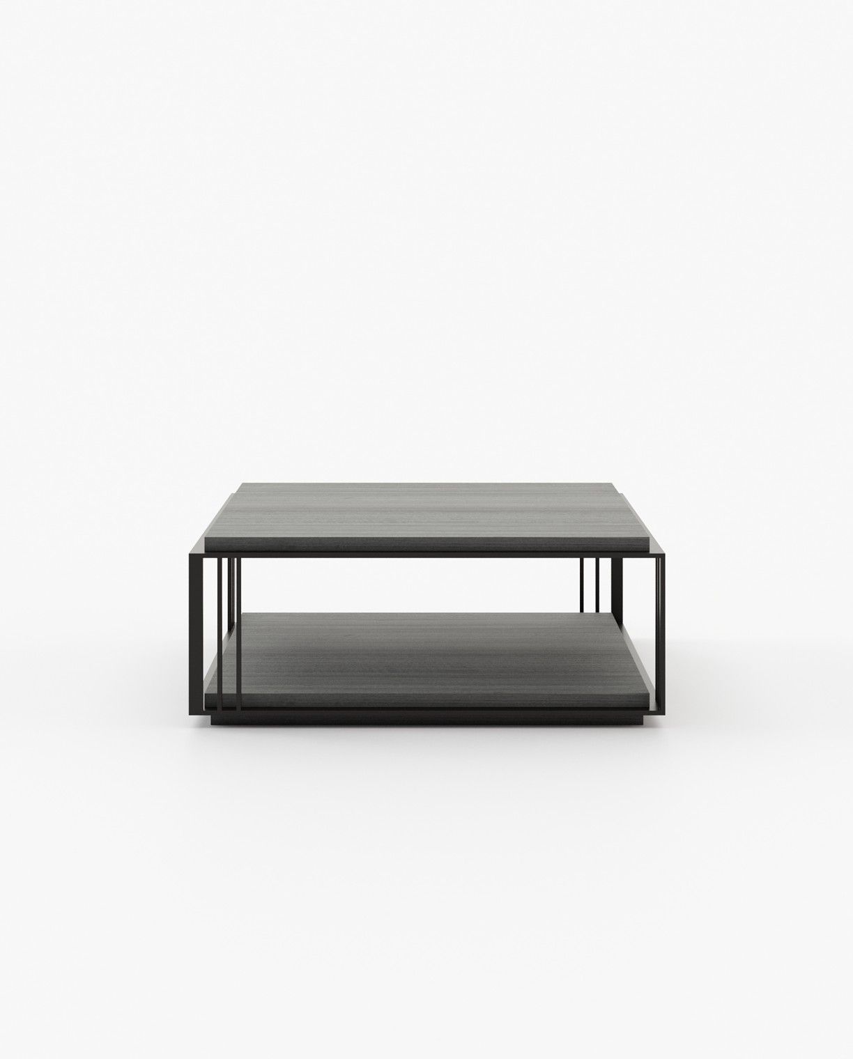 Laskasas MEGAN Coffee Table Grey Eucalyptus Veneer Matte - Araco Interiors