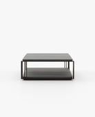 Laskasas MEGAN Coffee Table Grey Eucalyptus Veneer Matte - Araco Interiors