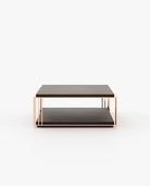 Laskasas MEGAN Coffee Table Smoked Eucalyptus Veneer Matte - Araco Interiors