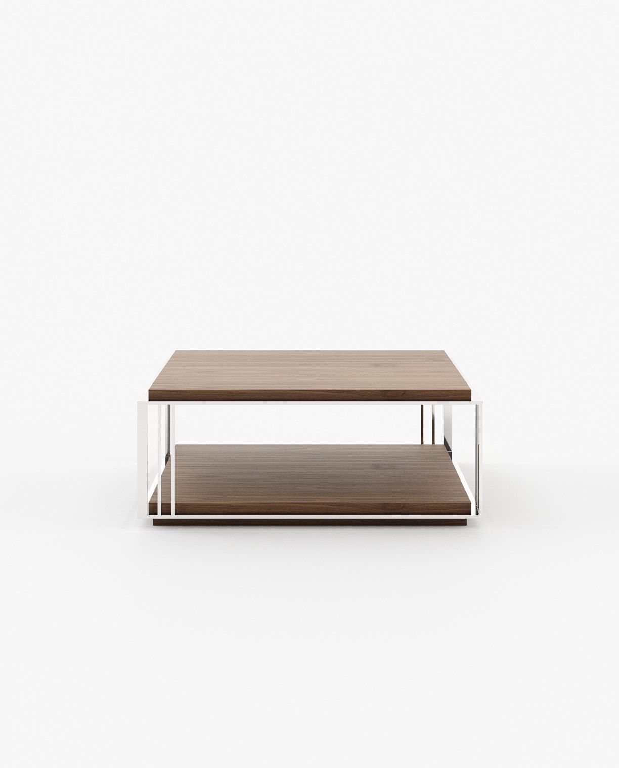 Laskasas MEGAN Coffee Table Walnut Veneer Matte - Araco Interiors