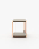 Laskasas MEGAN Nest & Side Table Aged Oak Veneer Matte - Araco Interiors