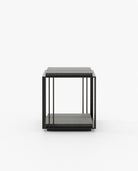 Laskasas MEGAN Nest & Side Table Grey Eucalyptus Veneer Matte - Araco Interiors