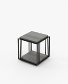 Laskasas MEGAN Nest & Side Table Grey Eucalyptus Veneer Matte - Araco Interiors