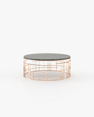 Laskasas MERCY Coffee Table Grey Eucalyptus Veneer Matte - Araco Interiors