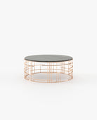 Laskasas MERCY Coffee Table Grey Eucalyptus Veneer Matte - Araco Interiors