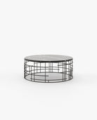 Laskasas MERCY Coffee Table Nero Marquina Polished Marble - Araco Interiors