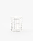 Laskasas MERCY Nest & Side Table Carrara Marble - Araco Interiors