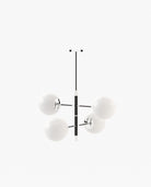 Laskasas MEREDITH Ceiling Light Polished Stainless Steel - Araco Interiors