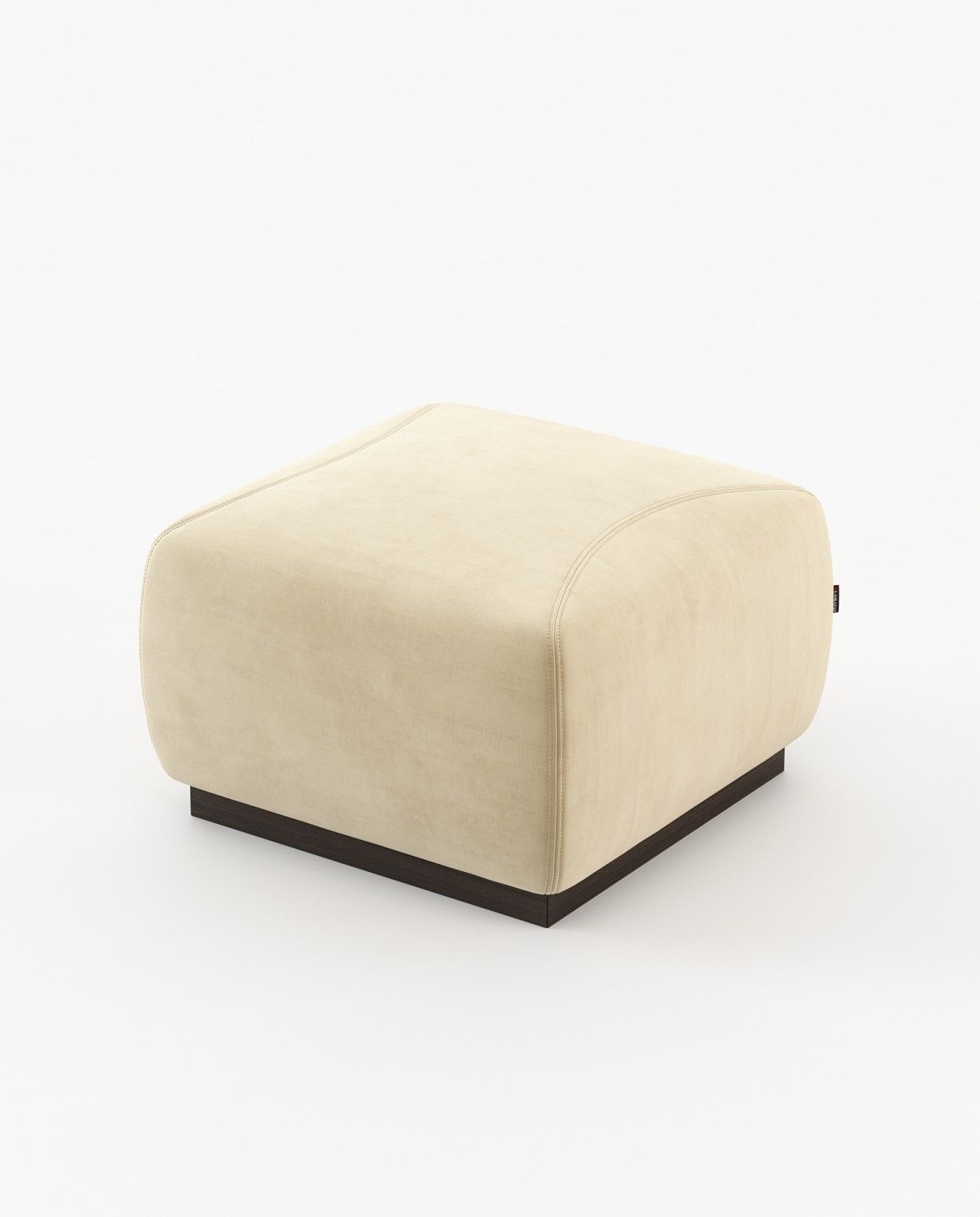Laskasas MIKE Footstool & Pouf Vienna Beige - Araco Interiors
