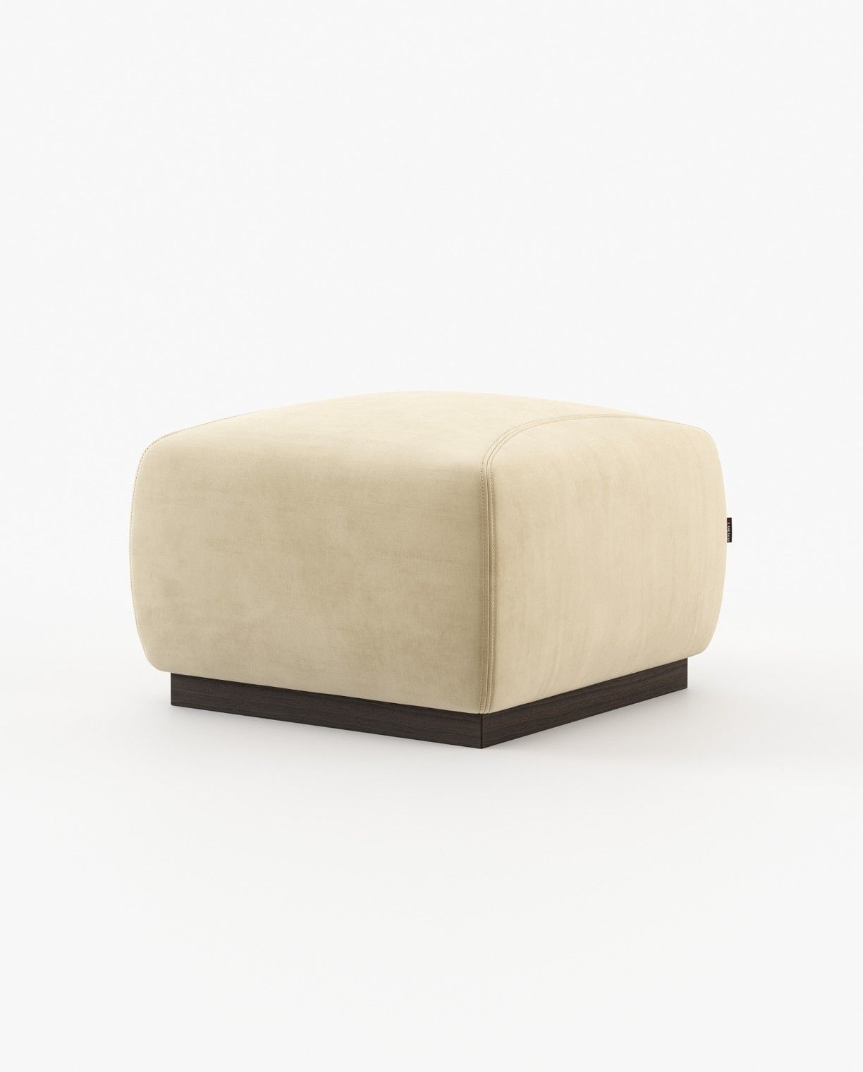Laskasas MIKE Footstool & Pouf Vienna Beige - Araco Interiors