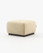 Laskasas MIKE Footstool & Pouf Vienna Beige - Araco Interiors