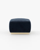 Laskasas MIKE Footstool & Pouf Vienna Deep Blue - Araco Interiors