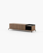 Laskasas MILOS Media Unit Walnut Veneer Matte - Araco Interiors