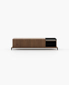 Laskasas MILOS Media Unit Walnut Veneer Matte - Araco Interiors