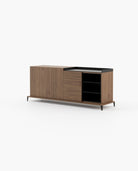 Laskasas MILOS Sideboard Walnut Veneer Matte - Araco Interiors