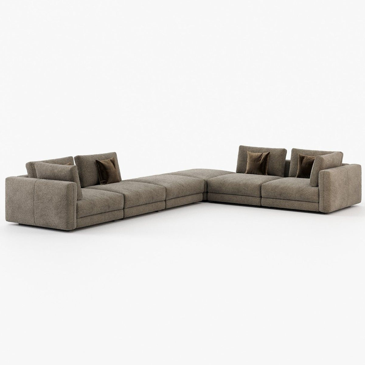 Laskasas MONTREAL armless module Sofa Helsinki Mouse – Araco Interiors