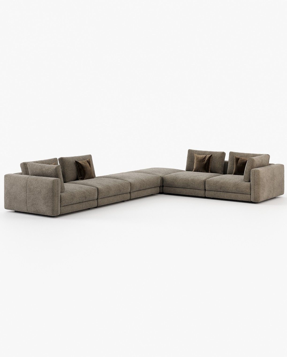 Laskasas MONTREAL corner module Sofa Helsinki Mouse - Araco Interiors