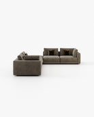 Laskasas MONTREAL left arm module Sofa Helsinki Mouse - Araco Interiors