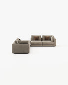 Laskasas MONTREAL left arm module Sofa Vienna Khaki - Araco Interiors