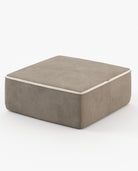 Laskasas MOORE Footstool & Pouf Xangai Taupe - Araco Interiors
