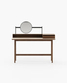 Laskasas MORETON Dressing Table Walnut Veneer Matte - Araco Interiors