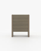 Laskasas MUCALA Tallboy Chest of Drawers Aged Oak Veneer Matte - Araco Interiors