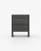 Laskasas MUCALA Tallboy Chest of Drawers Grey Eucalyptus Veneer Matte - Araco Interiors