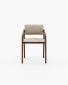Laskasas MULL with arms Dining Chair & Bench Athens Toffee - Araco Interiors