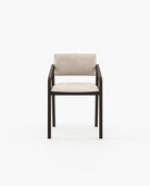 Laskasas MULL with arms Dining Chair & Bench Xangai White - Araco Interiors