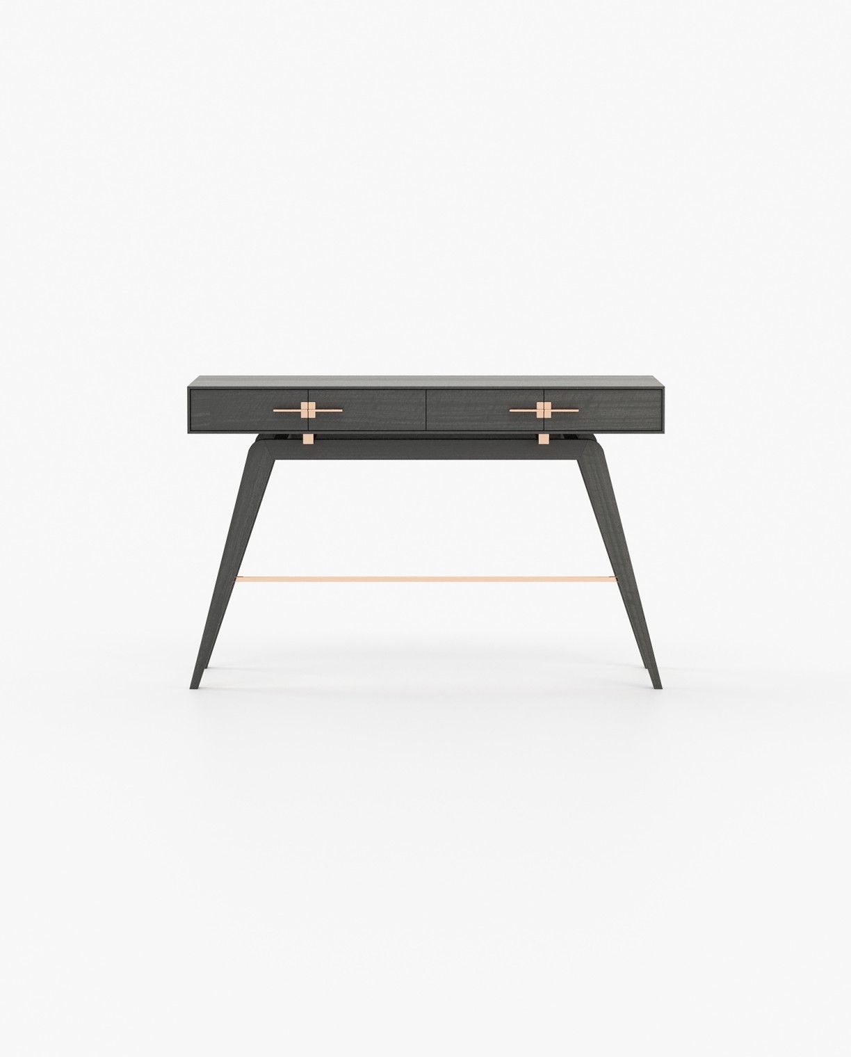 Laskasas NIELS Console Table Grey Eucalyptus Veneer Matte - Araco Interiors