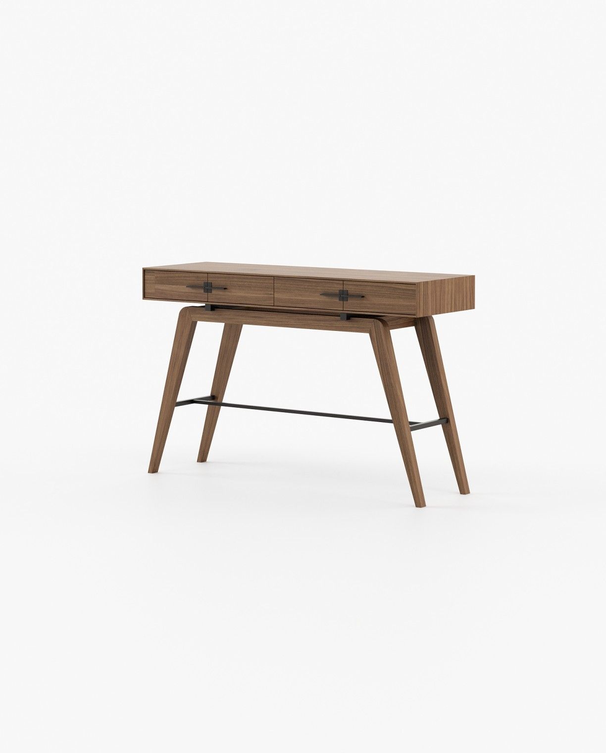 Laskasas NIELS Console Table Walnut Veneer Matte - Araco Interiors