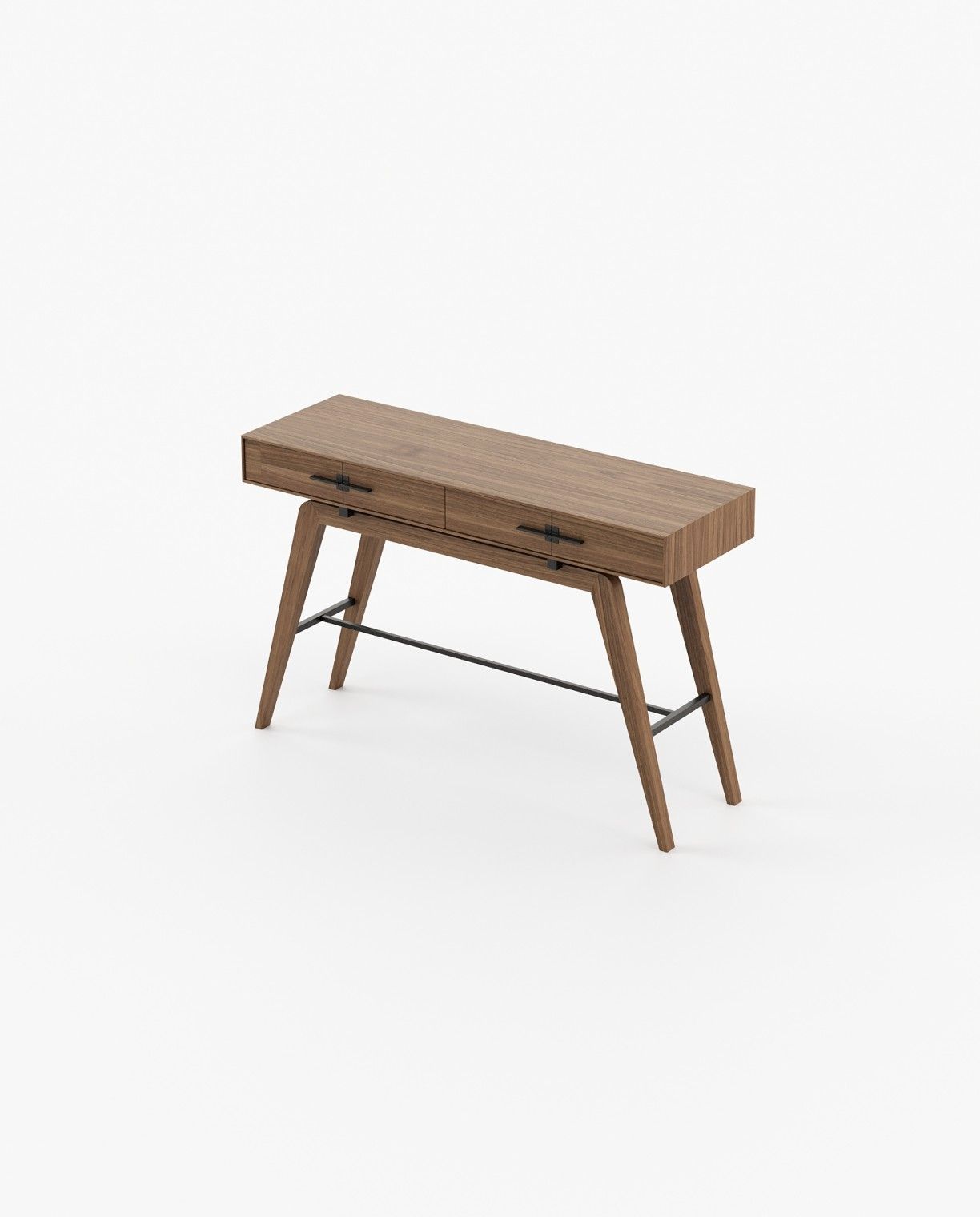 Laskasas NIELS Console Table Walnut Veneer Matte - Araco Interiors
