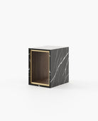 Laskasas NILO Nest & Side Table Nero Marquina Polished Marble - Araco Interiors