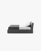 Laskasas NORMA Bed & Headboard Vienna Anthracite - Araco Interiors