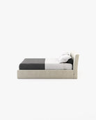 Laskasas NORMA Bed & Headboard Vienna Cream - Araco Interiors