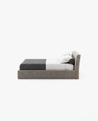Laskasas NORMA Bed & Headboard Vienna Khaki - Araco Interiors