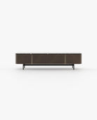 Laskasas NORMAN Media Unit Seoul Brown Leather - Araco Interiors