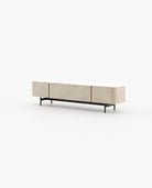 Laskasas NORMAN Media Unit Seoul Sand leather - Araco Interiors