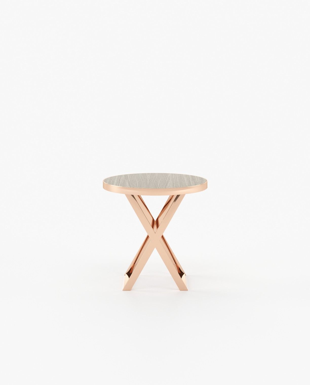 Laskasas NOTTINGHAM Nest & Side Table Aged Oak Veneer Matte - Araco Interiors