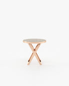 Laskasas NOTTINGHAM Nest & Side Table Aged Oak Veneer Matte - Araco Interiors