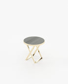 Laskasas NOTTINGHAM Nest & Side Table Grey Eucalyptus Veneer Matte - Araco Interiors