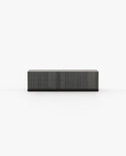 Laskasas PAM Media Unit Grey Eucalyptus Veneer Matte - Araco Interiors