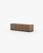 Laskasas PAM Media Unit Walnut Veneer Matte - Araco Interiors