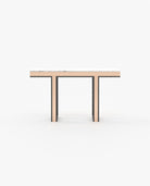 Laskasas PEARL Console Table Grey Eucalyptus Veneer Matte - Araco Interiors