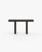 Laskasas PEARL Console Table Smoked Eucalyptus Veneer Matte - Araco Interiors